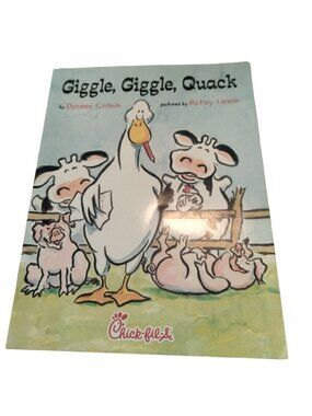 Giggle Giggle Quack chick fil A Paperback Doreen Lewin